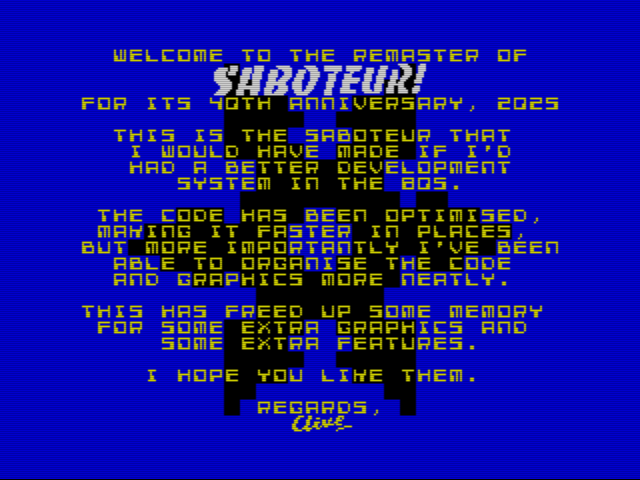 Saboteur! Kartridż - Wersja Angielska - obrazek 9